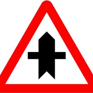 P-01
Intersección con
prioridad