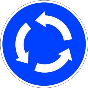 R-402
Intersección de
sentido giratorio
obligatorio