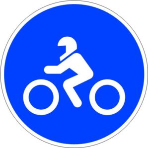 R-405
Calzada para
motocicletas
de dos ruedas
sin sidecar