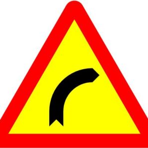 TP-13aCurva peligrosa derecha